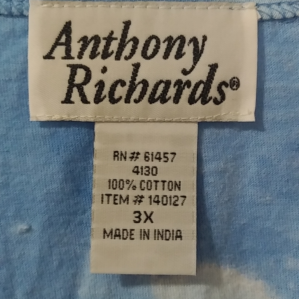 Women's Anthony Richards Top. Size 3X - Picture 2 of 4